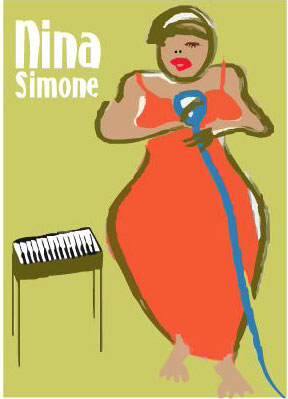 nina simone fine art print