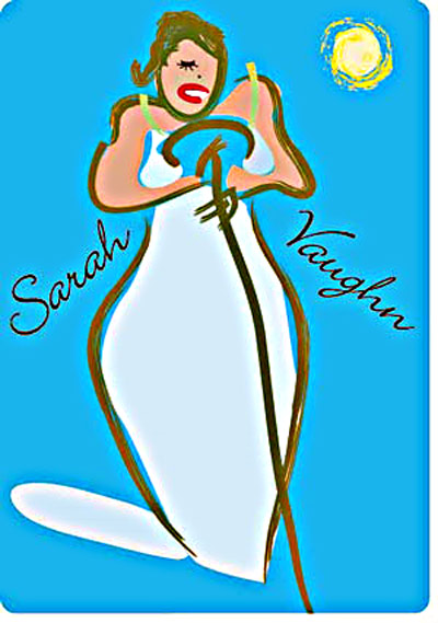 Sarah Vaughn Fine Art Print Sarah Vaughn Fine Art Print