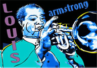 Louis Armstrong Fine Art Print