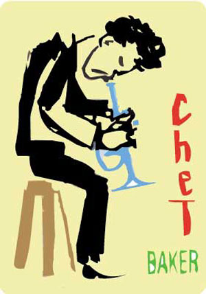 chet baker art