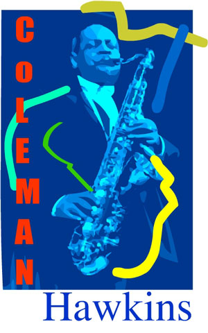 coleman hawkins jazz art