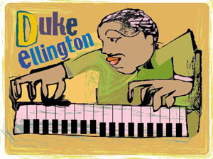 duke ellington fine art print