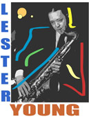 Lester Young Fine Art Print