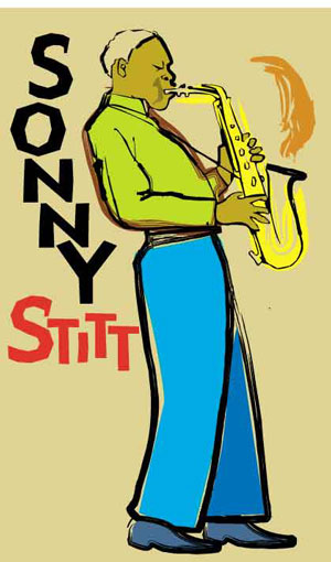 sonny stitt fine art print