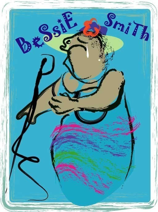 BESSIE SMITH ART PRINT